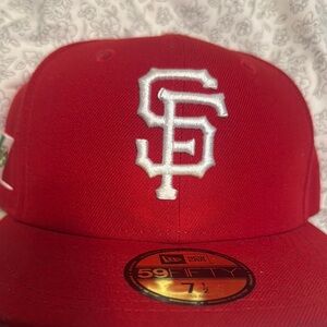 New Era Red Baseball Cap